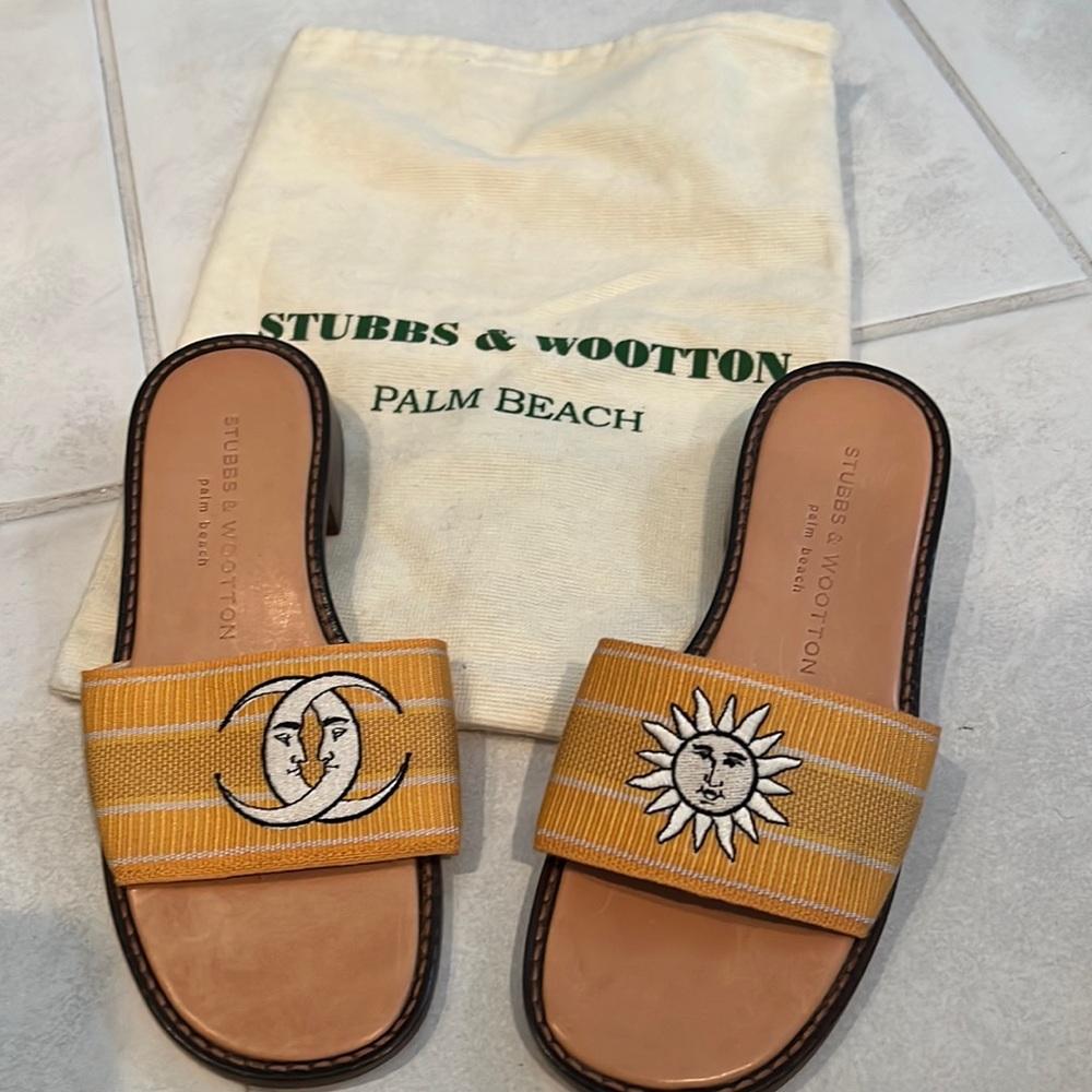 Stubbs & Wootton Sun and Moon  Sandals
